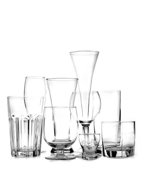 Verres et carafes